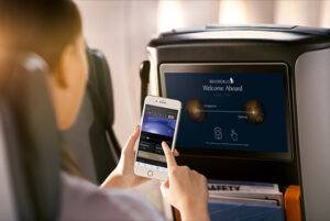 premium economy entertainment system